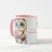 Hartelijk "Uil Love You Always" Mok (Voorkant links)