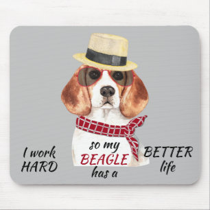 Hartelijk werk voor mijn beagle muismat