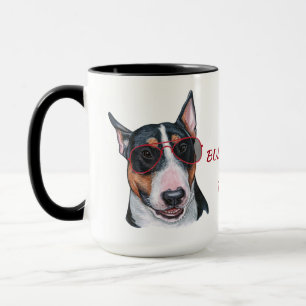 Hartelijk werk voor mijn bull Terrier Dog Mok
