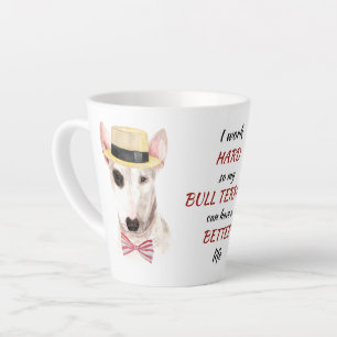 Hartelijk werk voor mijn bull Terrier Latte Mok