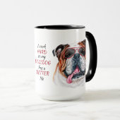 Hartelijk werk voor mijn hond mok (Voorkant rechts)