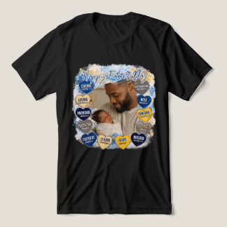 Hartelijke boodschap Vaderdag Tri-Blend Shirt