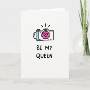Hartelijke Camera Koningin Kaart