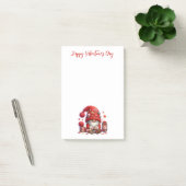 Hartelijke Kabouter: Valentijnsdag Genot Post-it® Notes (Kantoor)