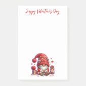 Hartelijke Kabouter: Valentijnsdag Genot Post-it® Notes (Voorkant)