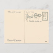 Hartelijke kerstgroeten, Graham Tartan Feestdagenkaart (Achterkant)