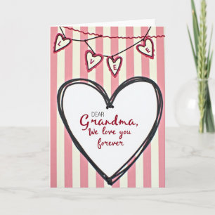 Hartelijke Oma Liefde Kaart