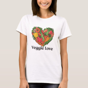Hartelijke Oogst: Een Groente Liefdesaffaire T-shirt