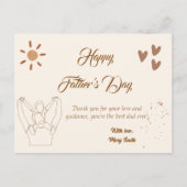 Hartelijke Vaderdag kaart - Gepersonaliseerde groe (Voorkant)