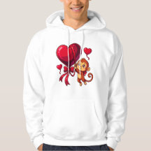 Hartelijke Valentijn Aap