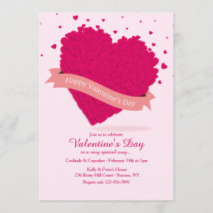 Hartelijke Valentijnsdag uitnodiging