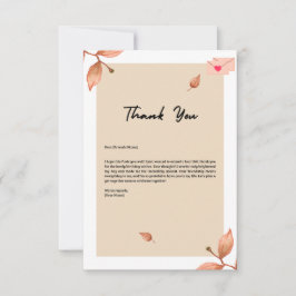 Hartelijke waardering: Verjaardag bedankje" Bedankkaart