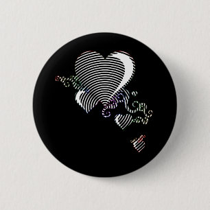 harteloosje ronde button 5,7 cm