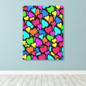 Harten 2011 canvas afdruk (Insitu (Houten vloer))