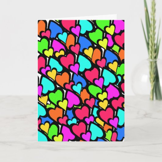 Harten 2011 feestdagen kaart (Voorkant)