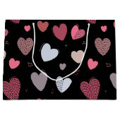 Harten 2 groot cadeauzakje (Voorkant)