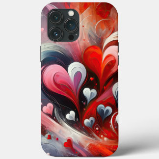 Harten Abstract iPhone / iPad hoesje