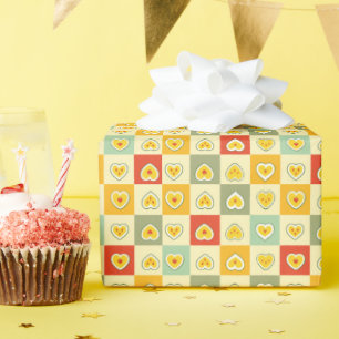 Harten Appels Cadeaupapier