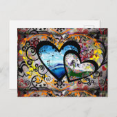  harten briefkaart (Voorkant / Achterkant)