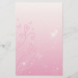 Harten, Butterflies in sterren Briefpapier