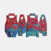 Harten cadeaudoos set bedankdoosjes (Uitgevouwen)