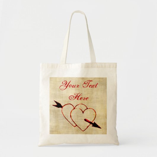 harten Canvas tas (Voorkant)
