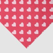 Harten (Design 51 Red-reeks) Tissuepapier (Detail)