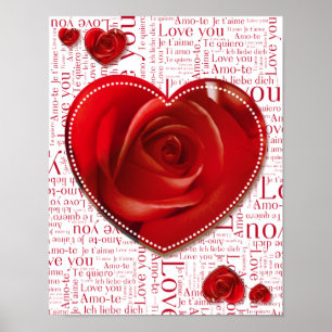 Harten en brieven - poster