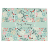 Harten en libellen  flora groot cadeauzakje (Achterkant)