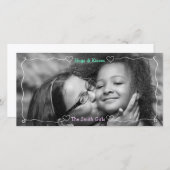 Harten en Lijn Rand Wit (Voorkant / Achterkant)