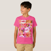 Harten en lippen t-shirt (Voorkant volledig)