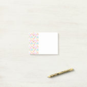 Harten en Muffins heerlijk Waterverf Patroon Post-it® Notes (Op bureau)