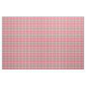 Harten en Rozen Red Check Gingham Fabric Stof (Fat Quarter)