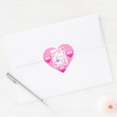Harten en Stickers met champagne (Envelop)