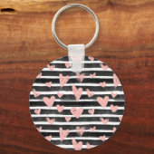 Harten en strips sleutelhanger (Voorkant)