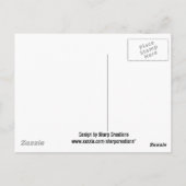 Harten en zoenen briefkaart (Achterkant)