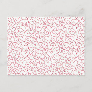 Harten en Zwemelen Briefkaart