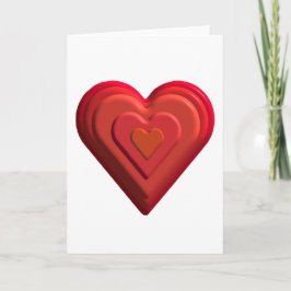 Harten Feestdagen Kaart