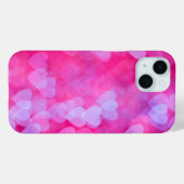 Harten in Roze & Lavendel Case-Mate iPhone Case (Achterkant (horizontaal))