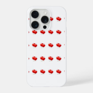 Harten iPhone 15 Pro hoezen Hoesje