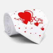 harten kronkelen. stropdas (Opgerold)