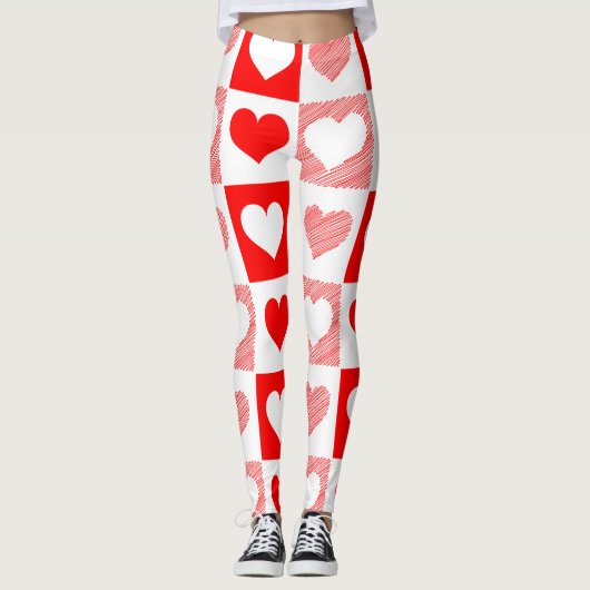 harten leggings (Voorkant)