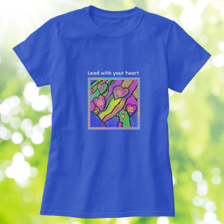 Harten Liefde Grafische Trending T-Shirt