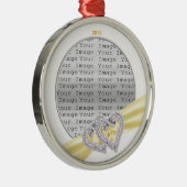 Harten Lint Limoen Ornament (Rechts)