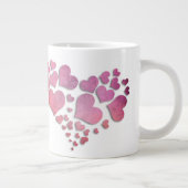 Harten * Mok liefdeskoffie - Harten - Persoonlijk  (Rechts)