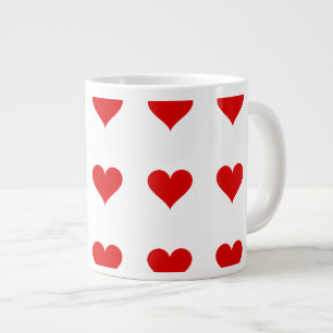 Harten mok, Valentijnsdag, Vrienden Extra Grote Beker