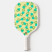 Harten Ontwerp Pickle Ball Paddle (Voorkant)