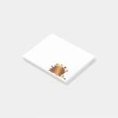 Harten op een egel post-it® notes (Schuin)