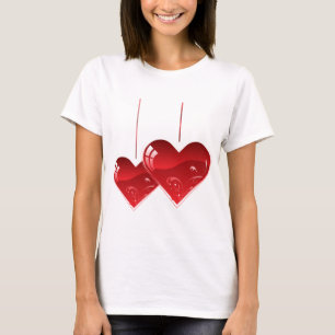 Harten op een Koord T-shirt