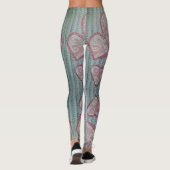 Harten op  plaats leggings (Achterkant)